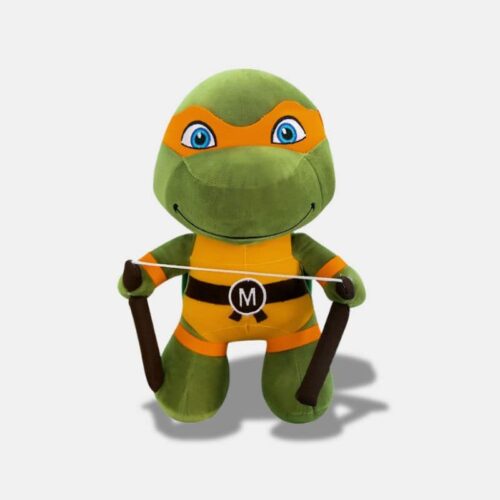 Peluche Mini Tortue Ninja Michelangelo