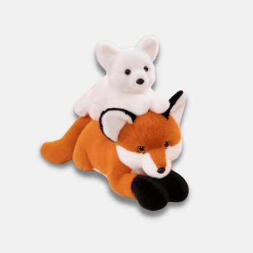 Peluche Renard Allongé