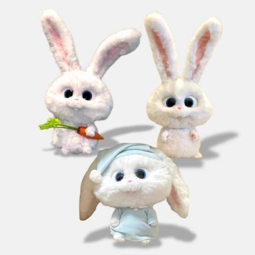 Doudou Lapin Blanc Ultra-Doux