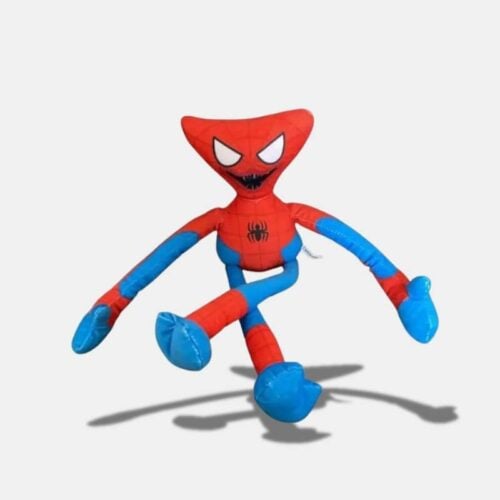 Peluche Huggy Wuggy en Spiderman