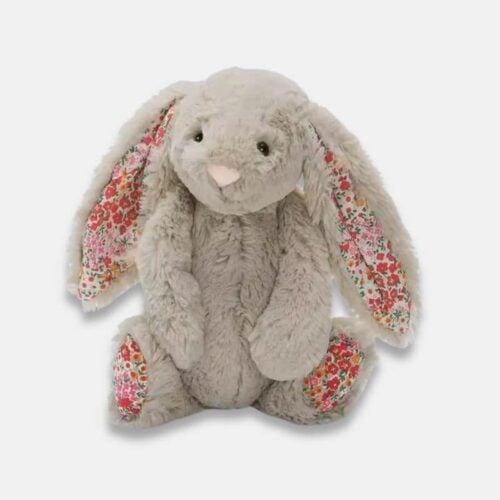 Peluche Lapin avec de Jolis Motifs