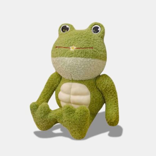 Peluche Grenouille Musclée