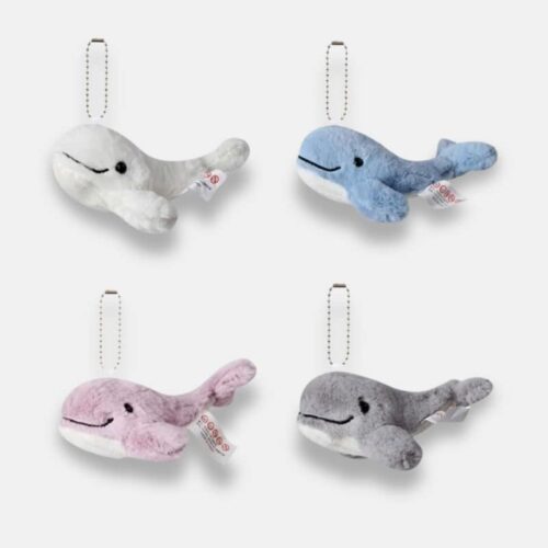 Peluche Mini Baleine Porte-Clés