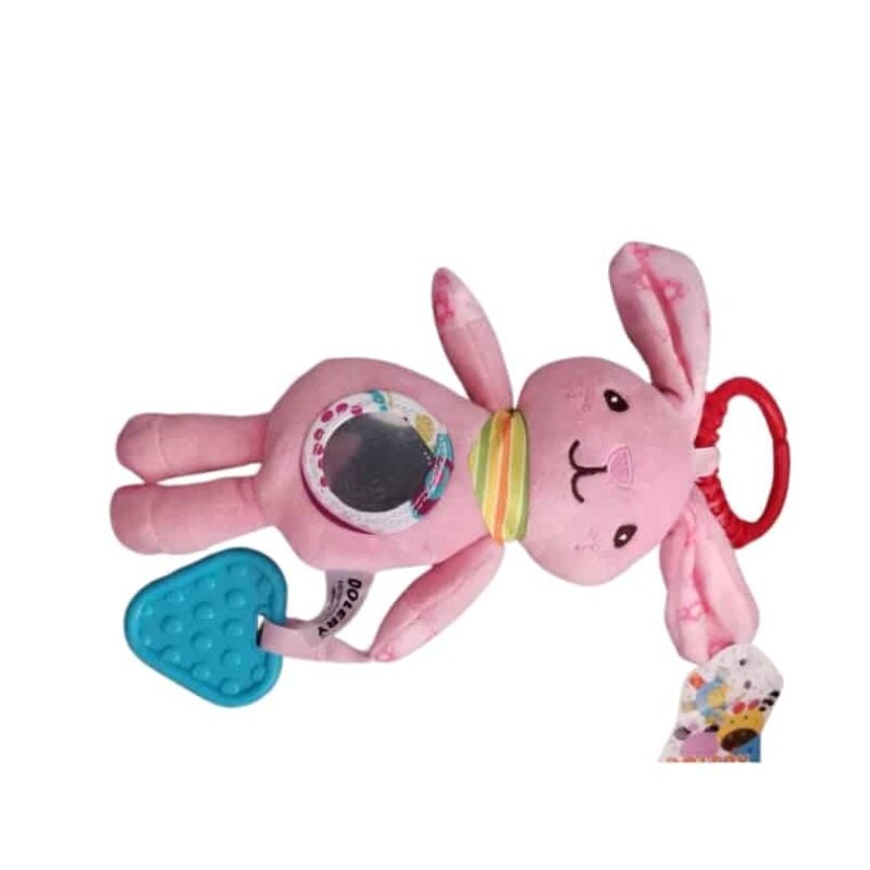 Peluche Musicale Clochette Lapin Rose – Image 3