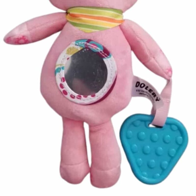 Peluche Musicale Clochette Lapin Rose – Image 5