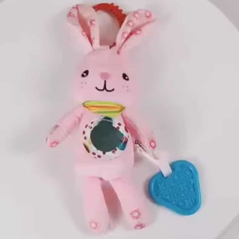Peluche Musicale Clochette Lapin Rose – Image 6