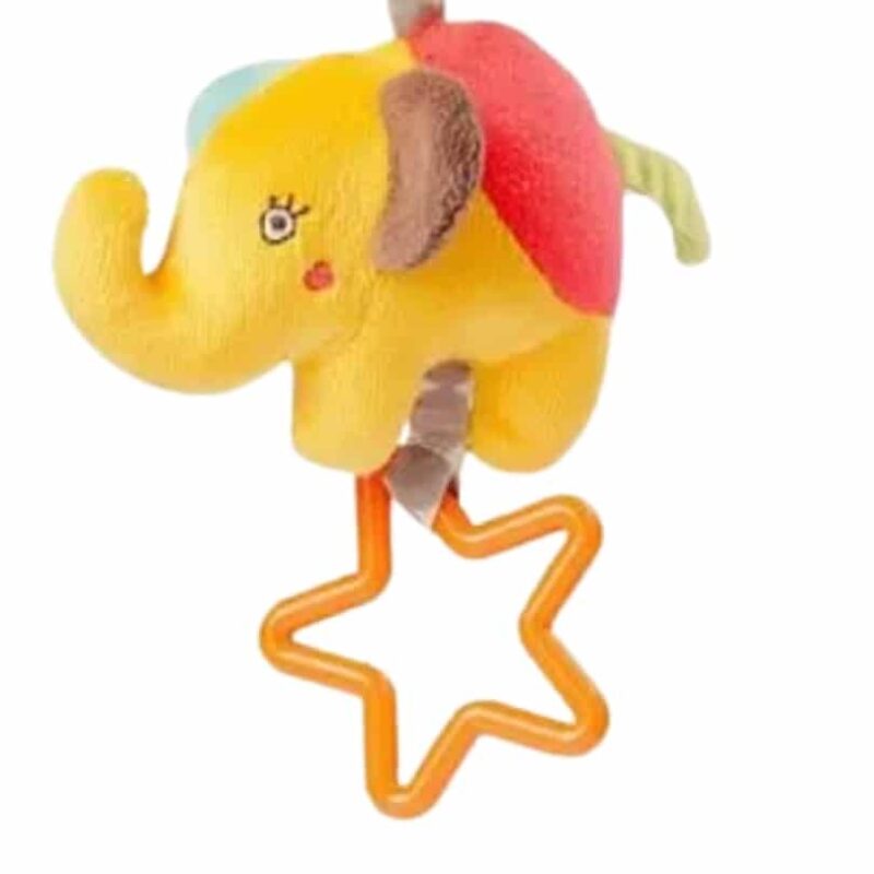 Peluche Musicale Clochette Mini Eléphant – Image 2