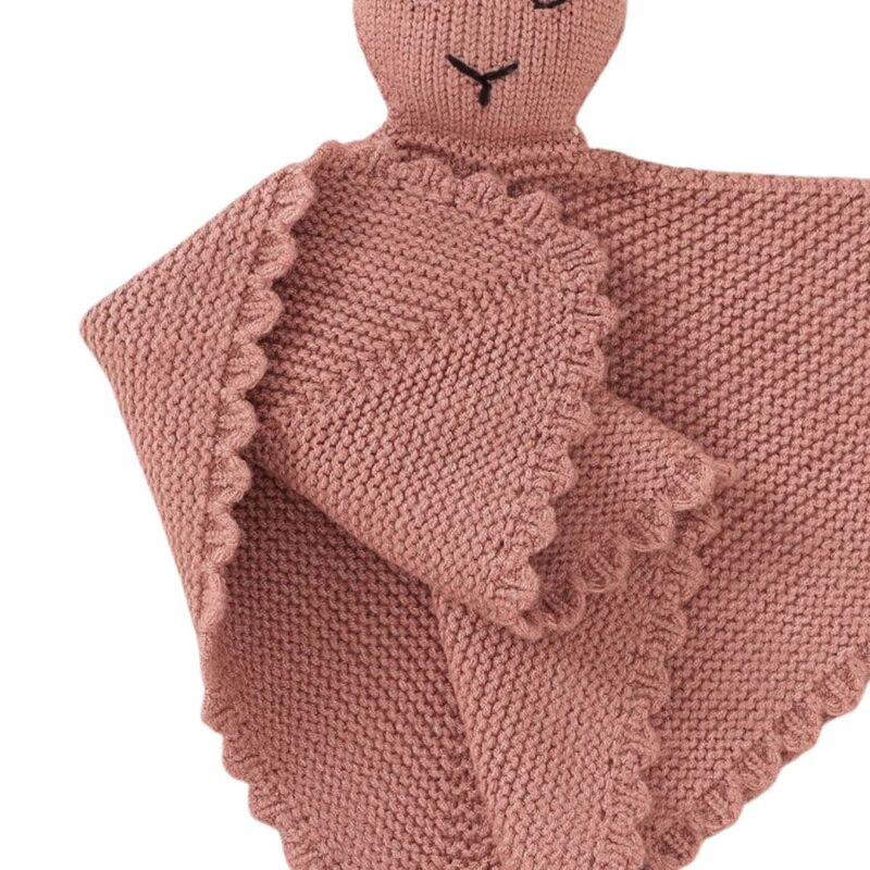 Doudou Plat Lapin en Crochet 23 cm – Image 5