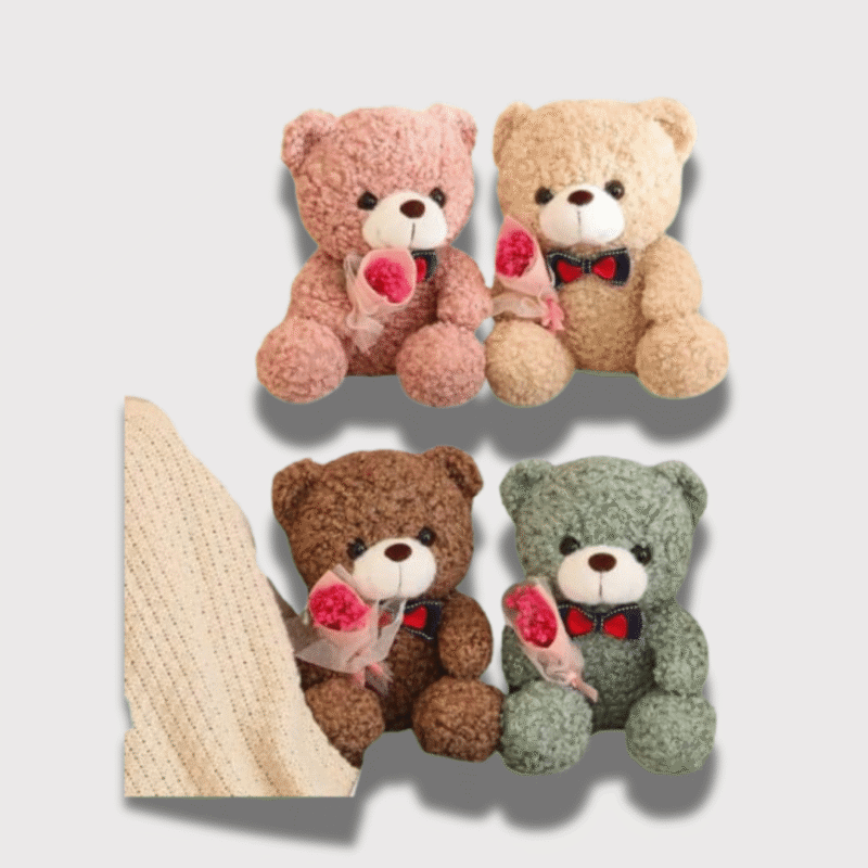 Doudou Petit Ours Ultra-Doux 25 cm