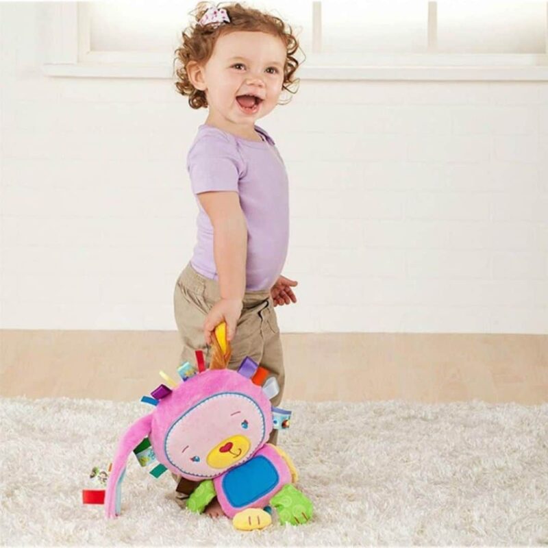 Doudou Musical Ours Déguisé en Lapin 33 cm – Image 5