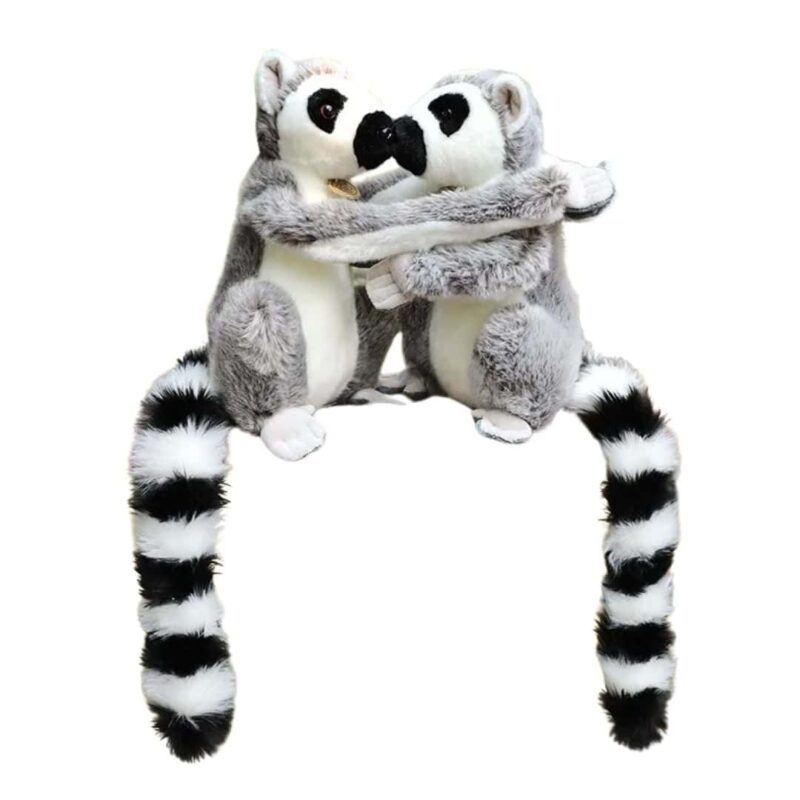 Doudou Singe Lémurien 28 cm – Image 2
