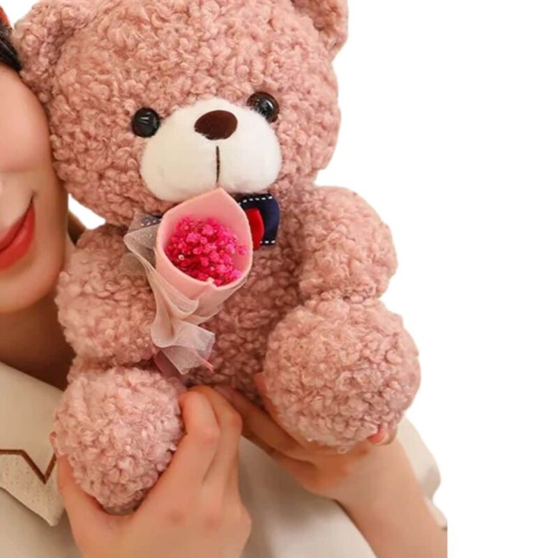 Doudou Petit Ours Ultra-Doux 25 cm – Image 3
