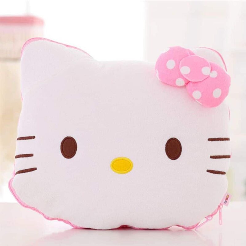 Doudou Kittie Oreiller pour Voiture – Image 2