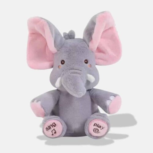 Doudou Éléphant Musical de 30 cm