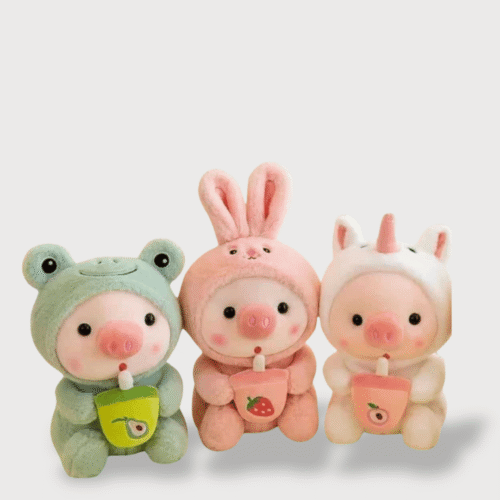 Doudou Cochon Kawaii en Déguisement